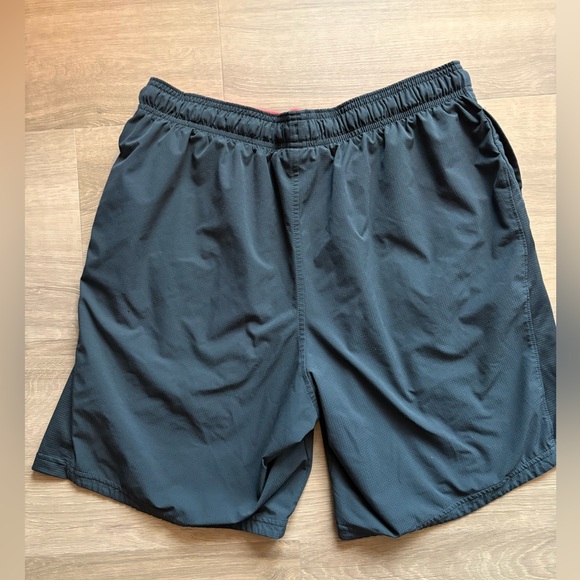 Under Armour Athletic Shorts with Orange Accents - Picture 2 of 8